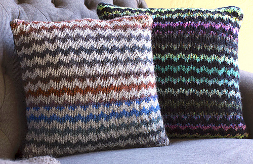 Stripes Brigade Easy Mosaic Throw Pillow