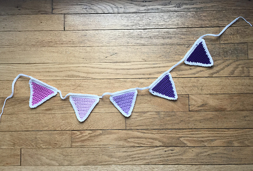 Easy Triangle Bunting #002