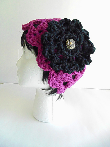 Dora Flower Cloche Hat
