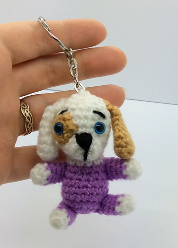 Keyring Puppy (Long Ears)