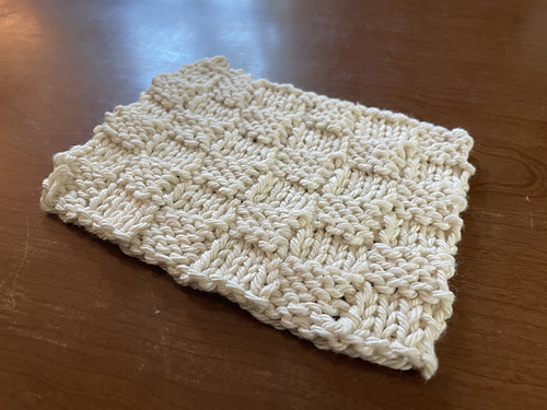 Checkerboard coaster