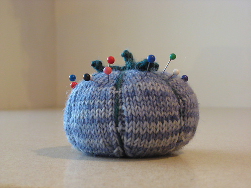 Blue Tomato Pin Cushion
