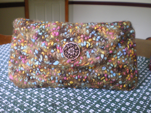Felted Evening Clutch
