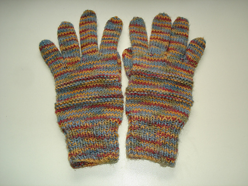 The first gloves（初めての手袋）