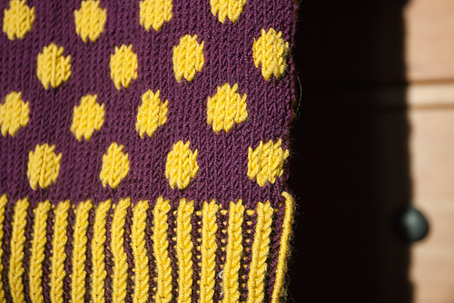 Dotted Long Top