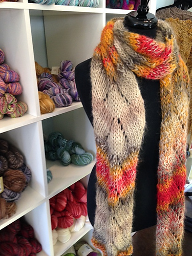Winter Flame Scarf