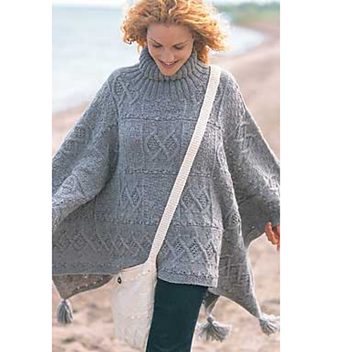 Blanket Poncho and Bag (Poncho)