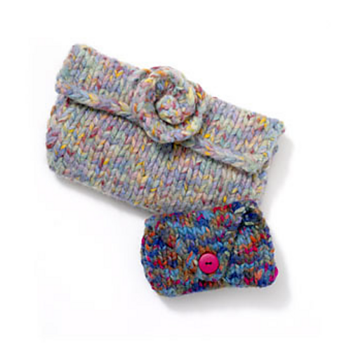 Jean's Felted Clutch