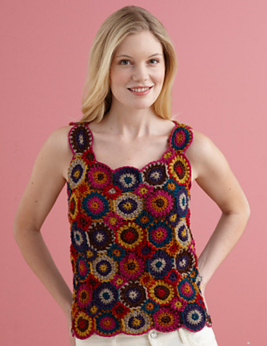 Inside Out Circles Top