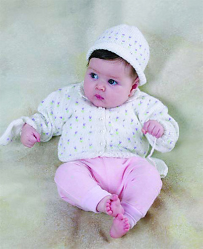 Lace Tulip Baby Set