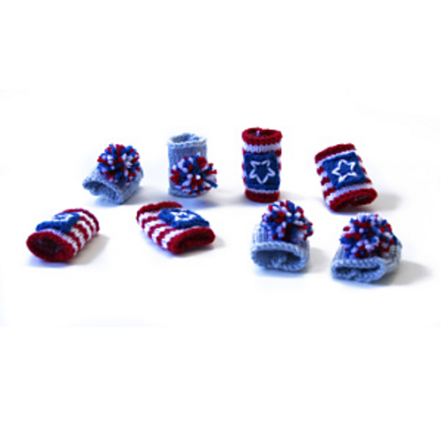 4th of July Napkin Rings