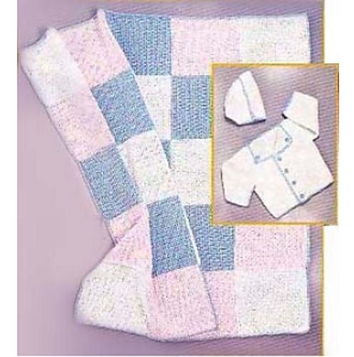Layette (Sweater & Hat)  #10123