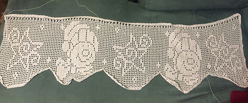 Snowman Valance