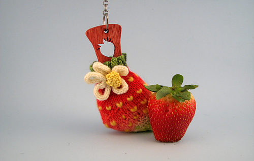 Wee Tiny Strawberry Sock