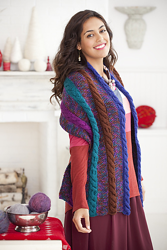 #29 Cabled Wrap