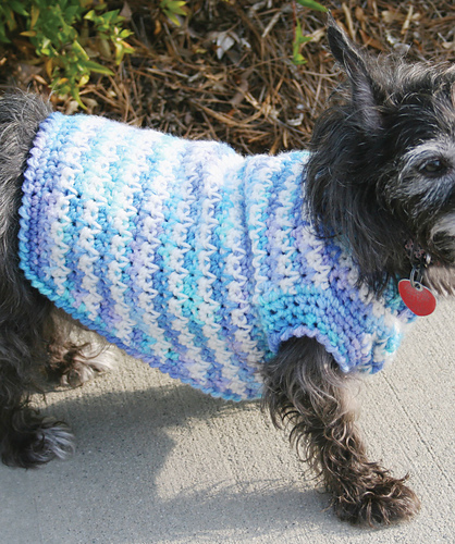 Crochet Dog Sweater