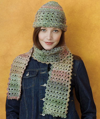 Chic Crochet Cloche & Scarf