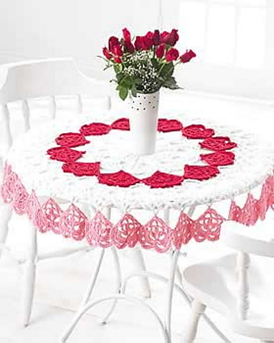 Valentines Tablecloth