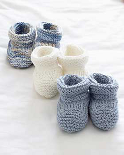 Baby's Booties (knit)