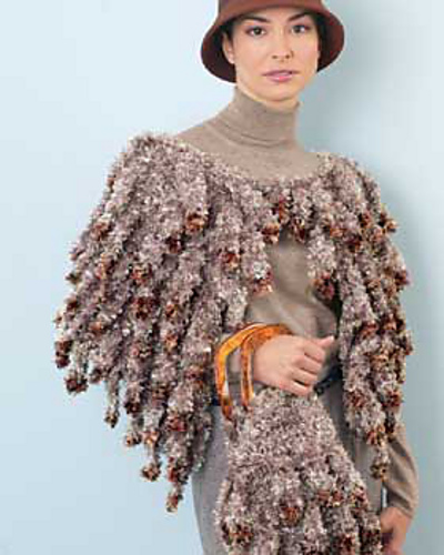 Fox Tails Wrap and Purse (Purse)