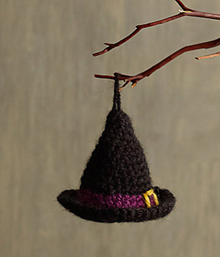 Halloween Witch Hat Ornament