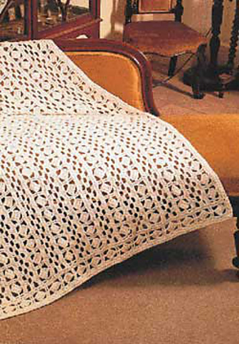 Lace Pattern Afghan