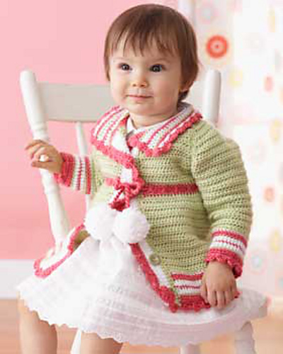 Pom-Pom Cardigan