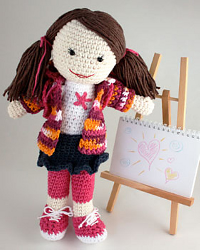 Back to School Lily Doll