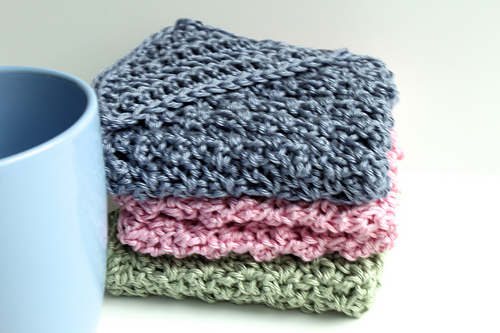 Bobbled Bubbly Dishcloth