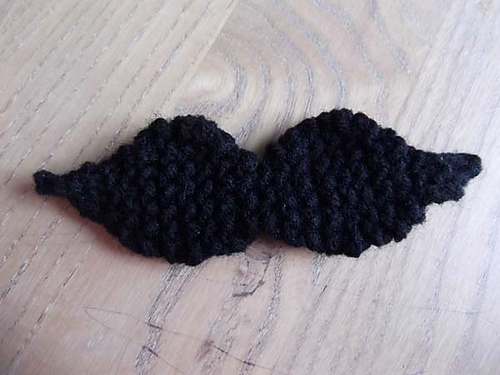 Knit Mustache