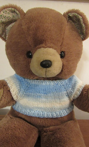 Teddy Bear Knit Tee Shirt