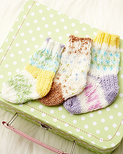 Pretty Pattern Baby Socks