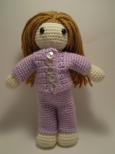 Amigurumi Playtime Sally Doll w/ Clothes