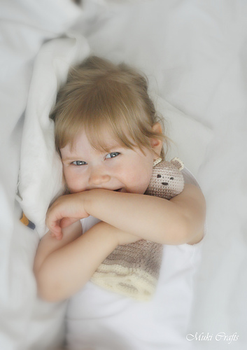 Cuddly Bear security blanket