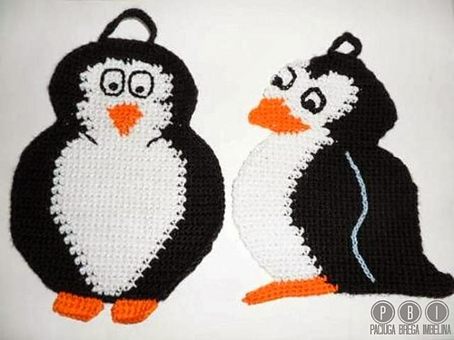 Penguin Potholder
