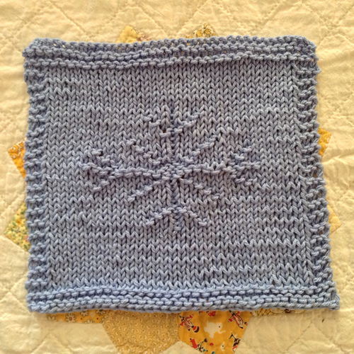 Snowflake Dishcloth