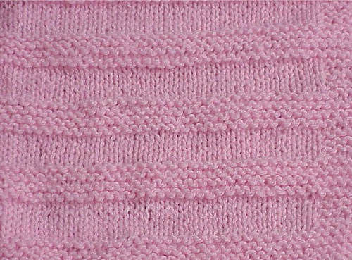 Little Blankets - Garter Stripes