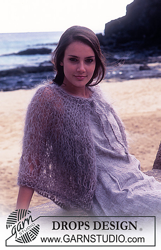 65-3 Lilac Wine short capelet