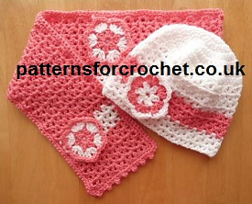 PFC62 Girls Hat & Scarf Set