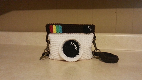 Crochet Camera Purse