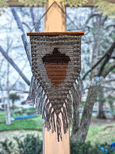 Heroic Acorn Mini Wall Hanging