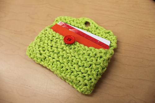 Garter Stitch Coin Purse