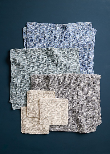 Hopscotch Washcloth + Hand Towel