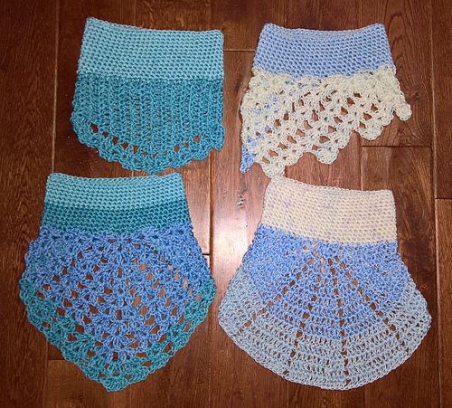 Shawl to Gaiter Conversion