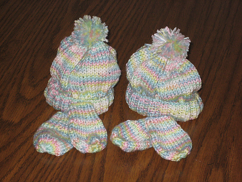 Slipped Rib Hat & Socks