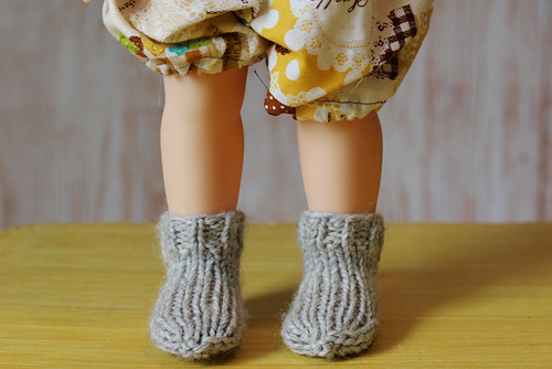 Quick doll socks