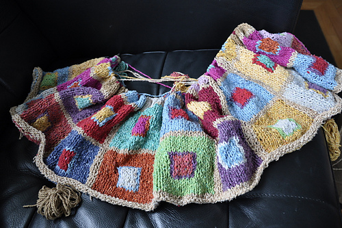 Madras Throw & Cushion: Throw