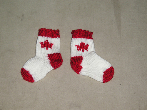 Canadian Mini Sock Pattern