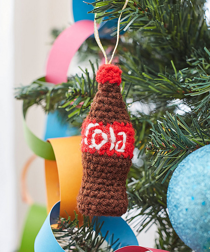 Bottle of Cola Ornament