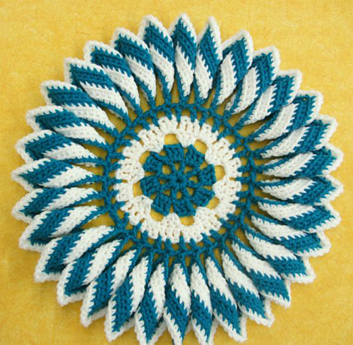 Ruffled Delight Centerpiece